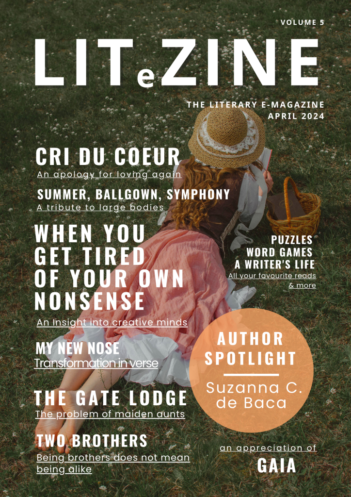 Cover, LIT eZINE Magazine, Vol 5 April 2024